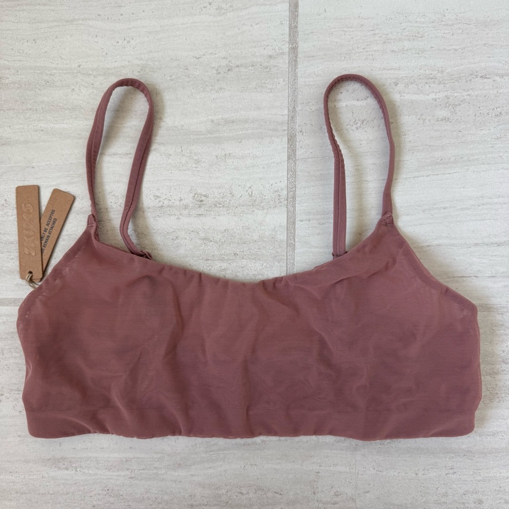 SKIMS Mesh Scoop Bralette - Medium